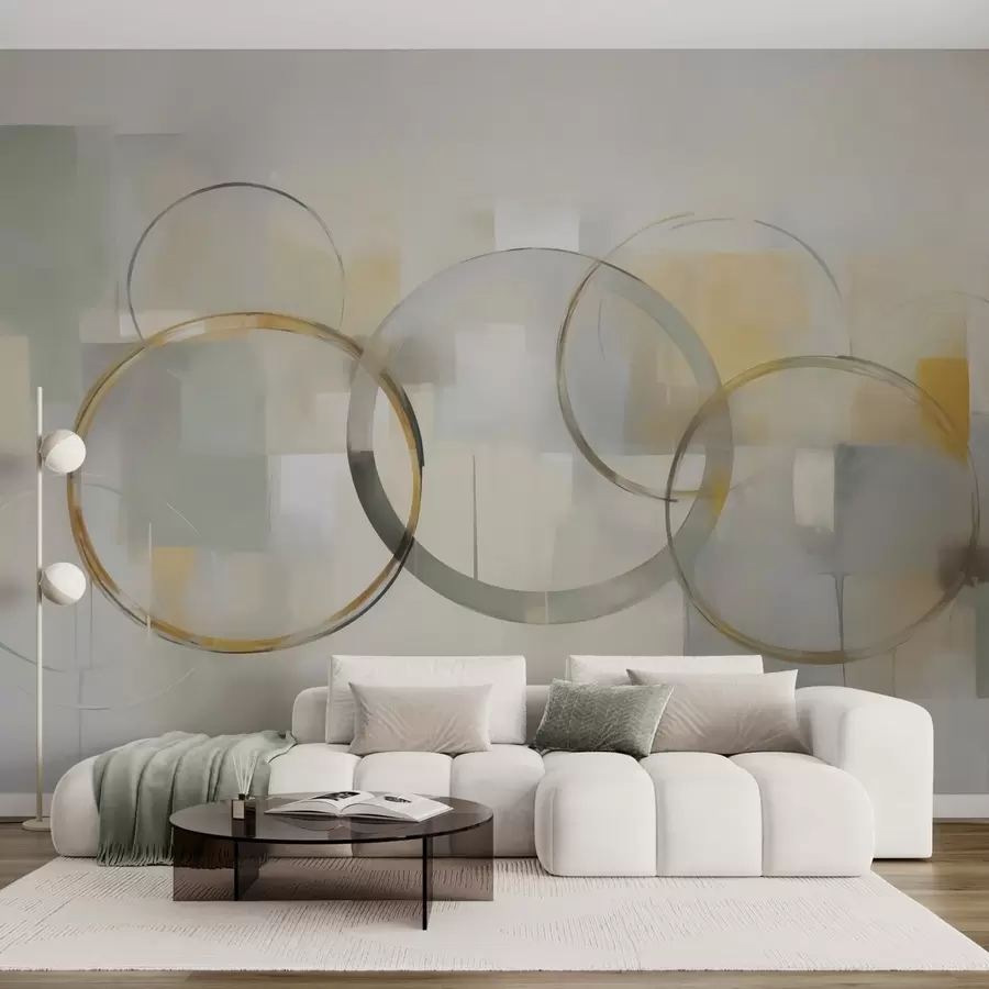 Wall Mural Photo Wallpaper Circular abstraction w05100