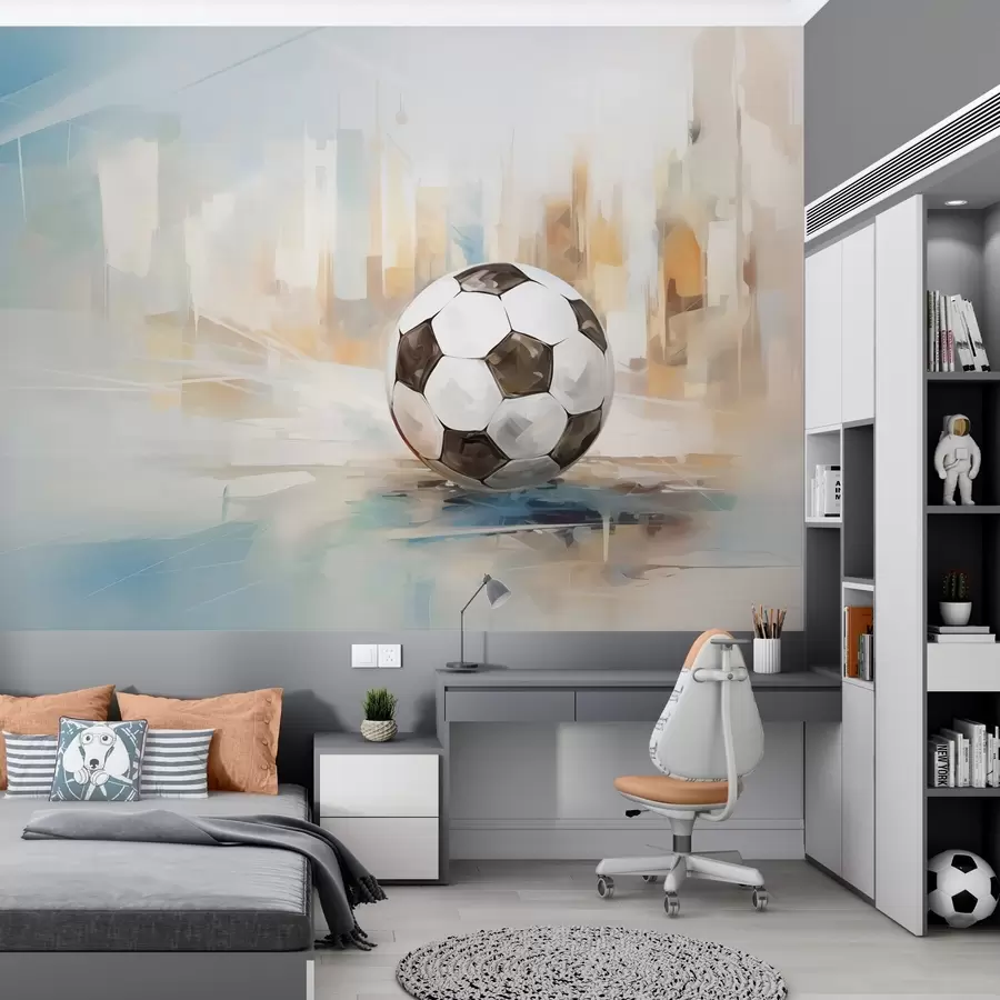 Wall Mural Photo Wallpaper Soccer ball w05102