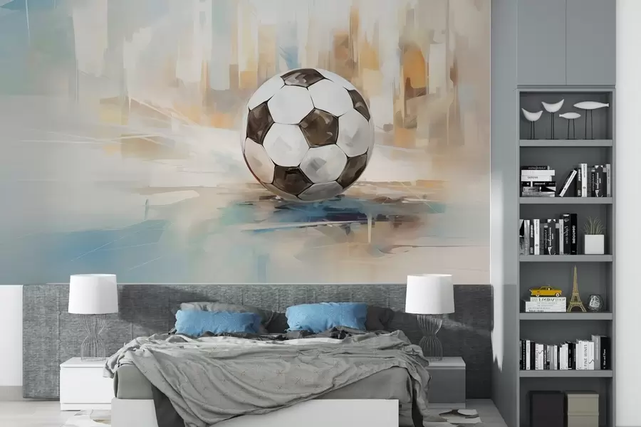 Wall Mural Photo Wallpaper Soccer ball w05102