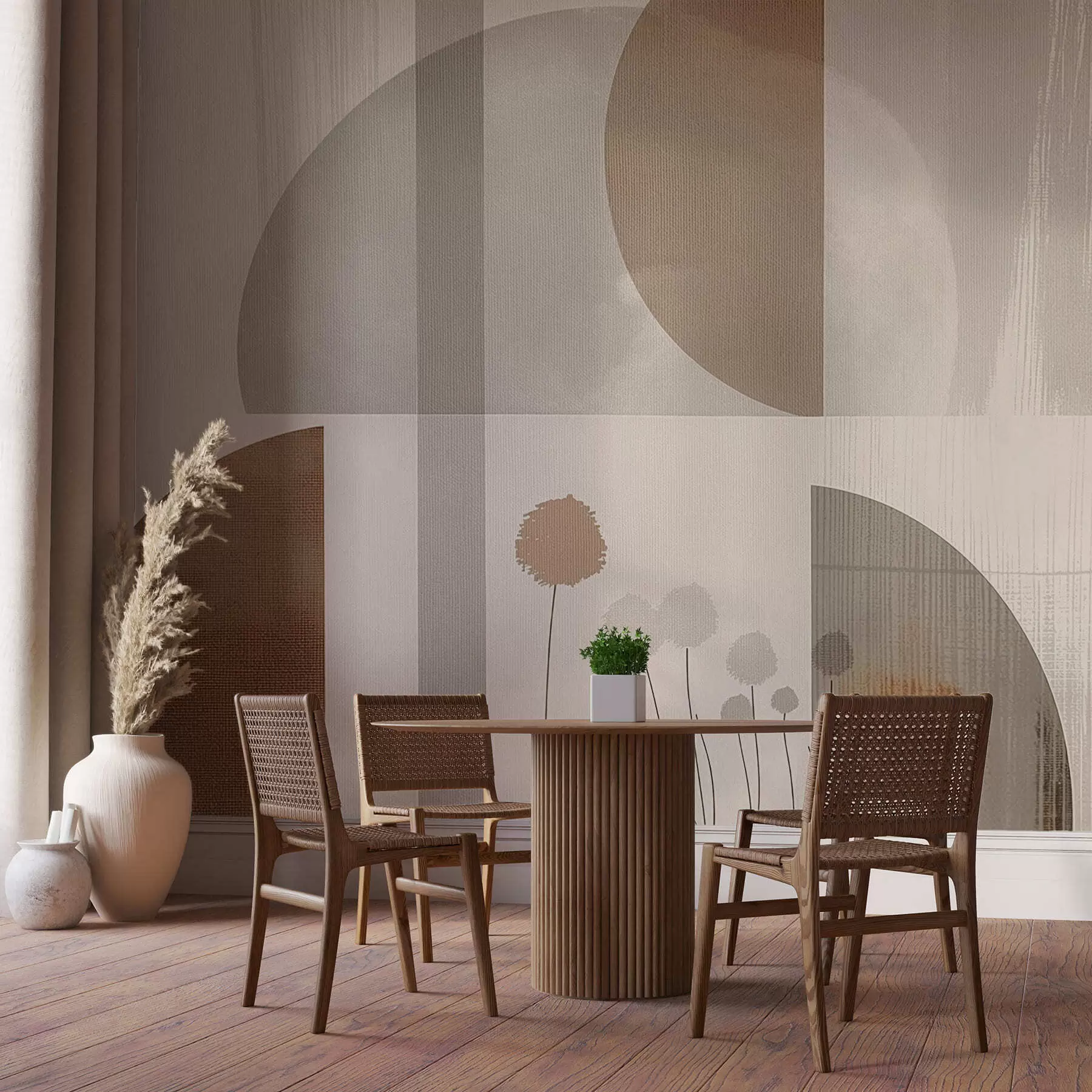 Wall Mural Photo Wallpaper Flowers and texture w09627