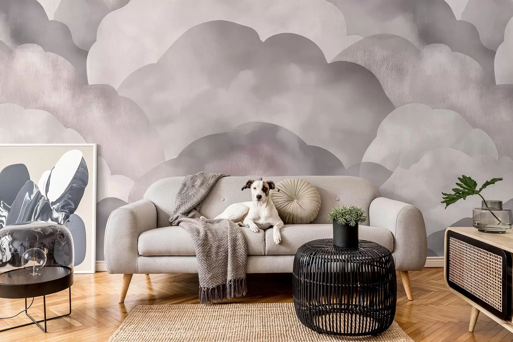 wall murals Clouds w09628v1