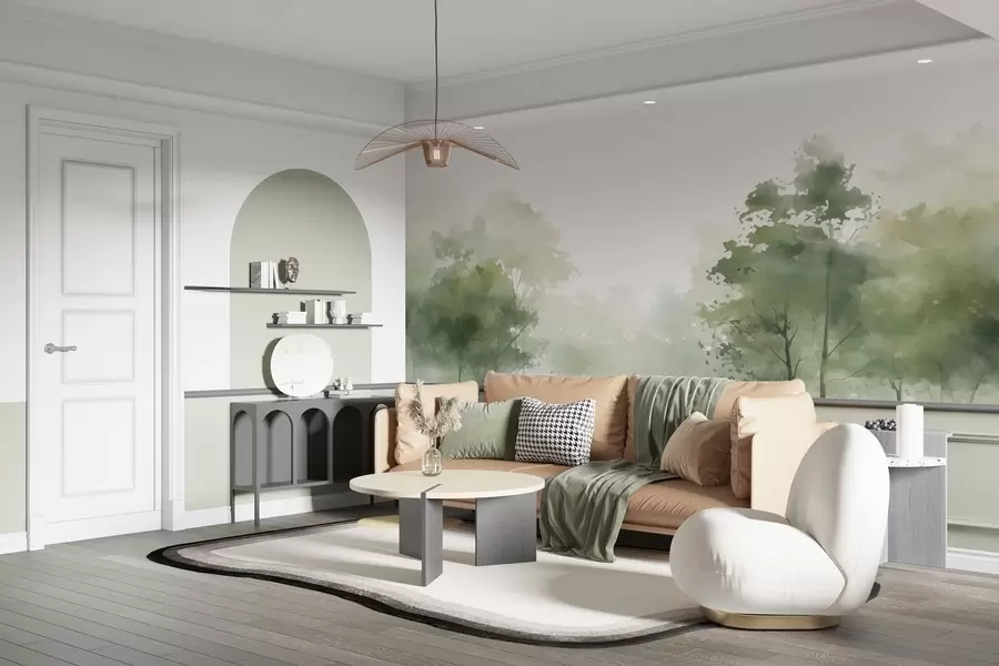 murales Árboles, paisaje w05081