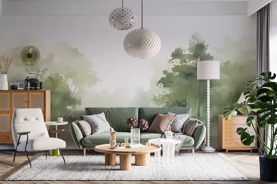 murales Árboles, paisaje w05081