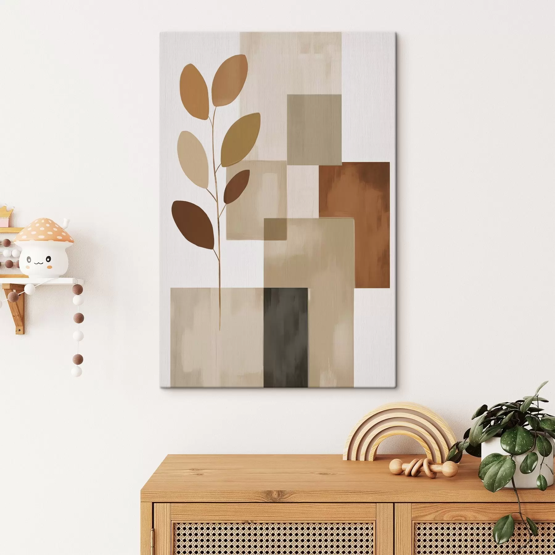 murales Abstracción imitación de la pintura s47485