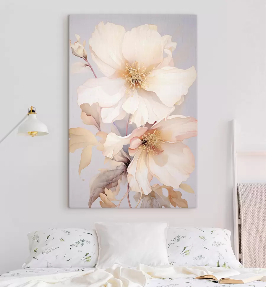 wall murals Large abstract flower s47113
