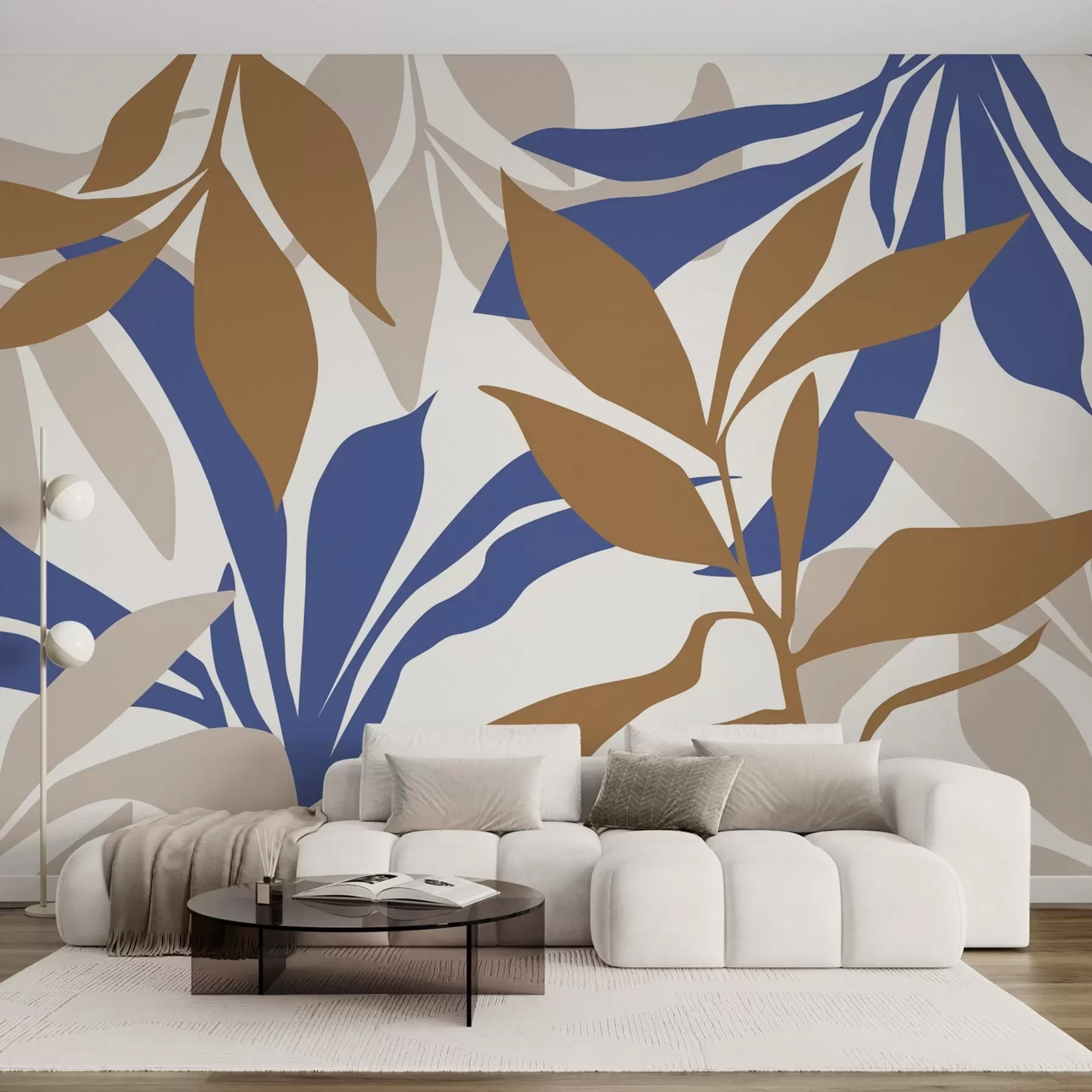 Wall Mural Photo Wallpaper Abstract foliage w05136