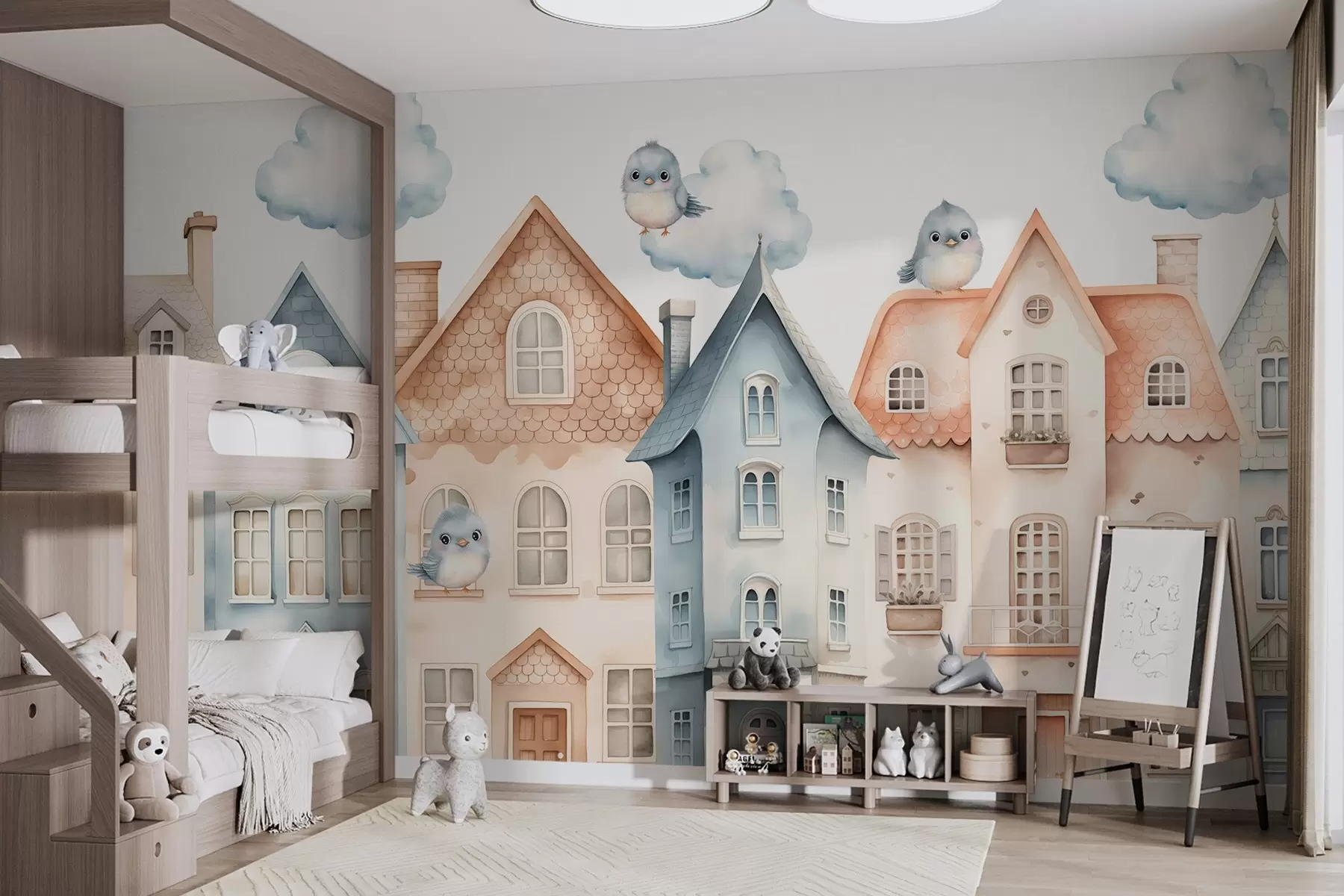 Wall Mural Photo Wallpaper Houses w05140