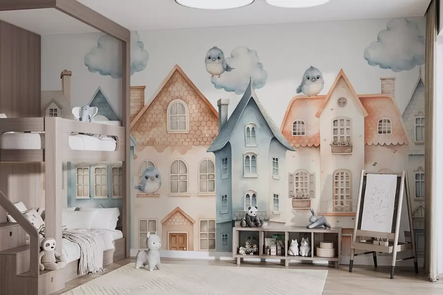 peintures murales Maisons w05140