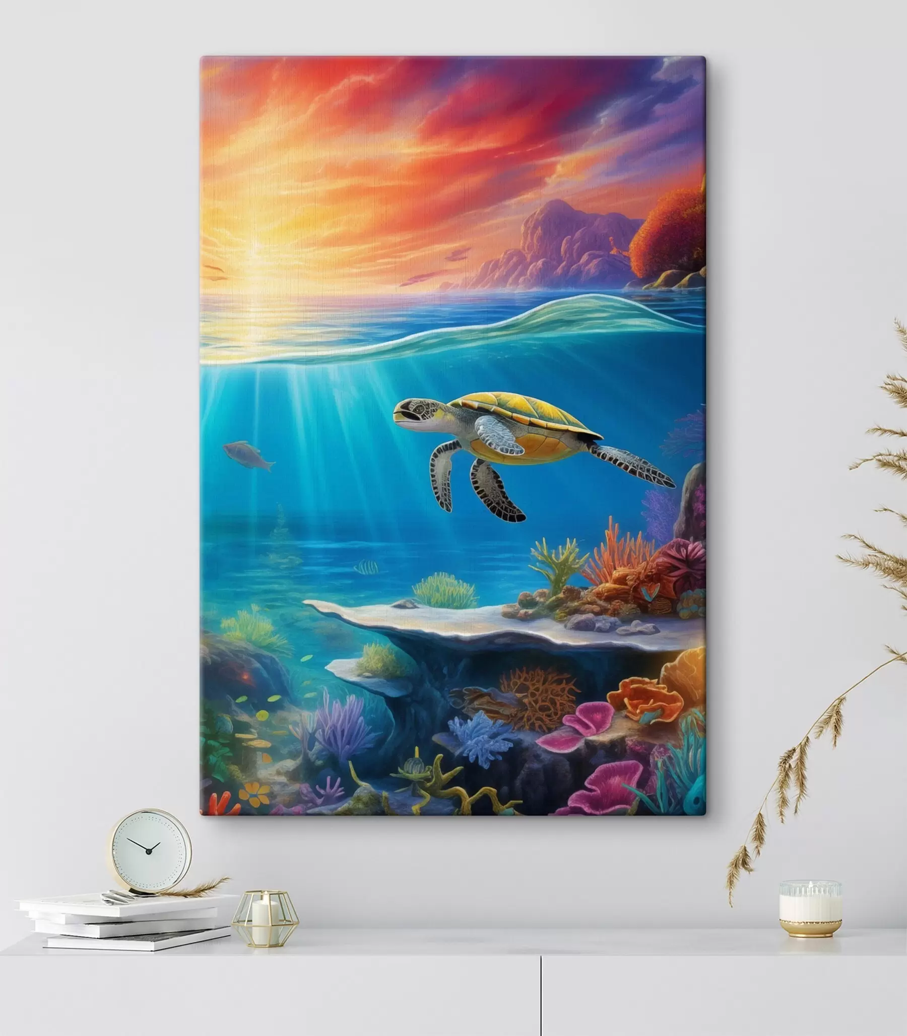 wall murals Underwater world s47449