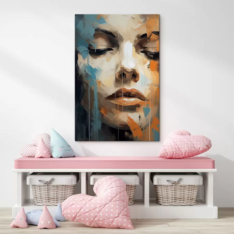 murales Retrato abstracto s47348