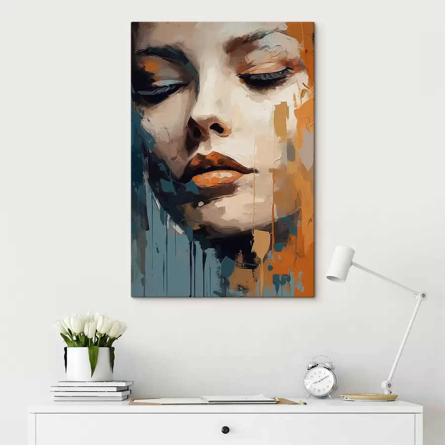 murales Retrato abstracto s47349