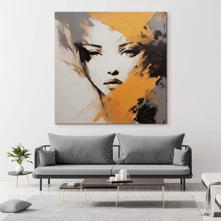 wall murals Abstract portrait s47350