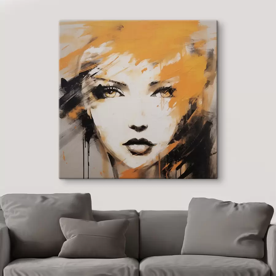 murales Retrato abstracto s47351