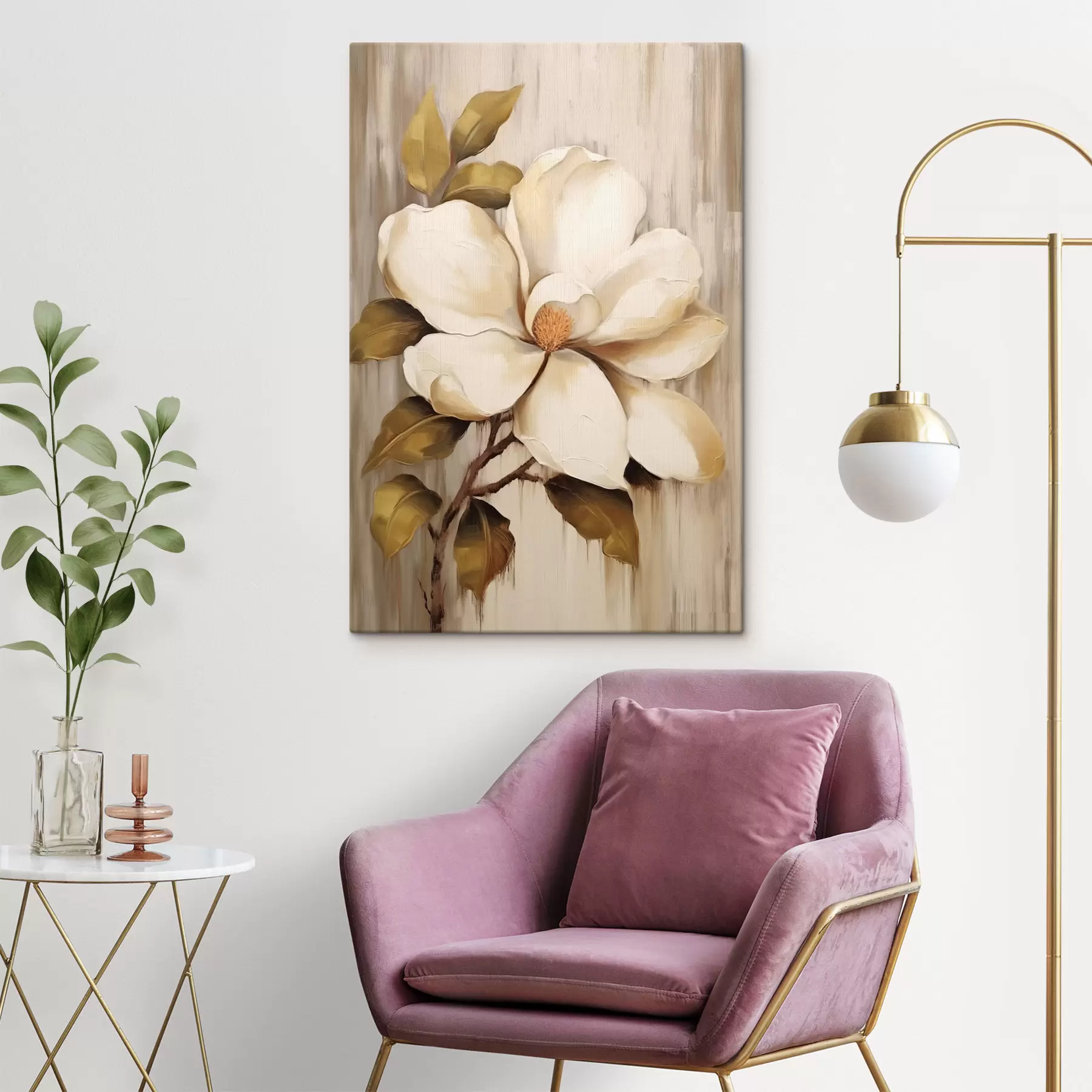 wall murals Abstract flower s47382