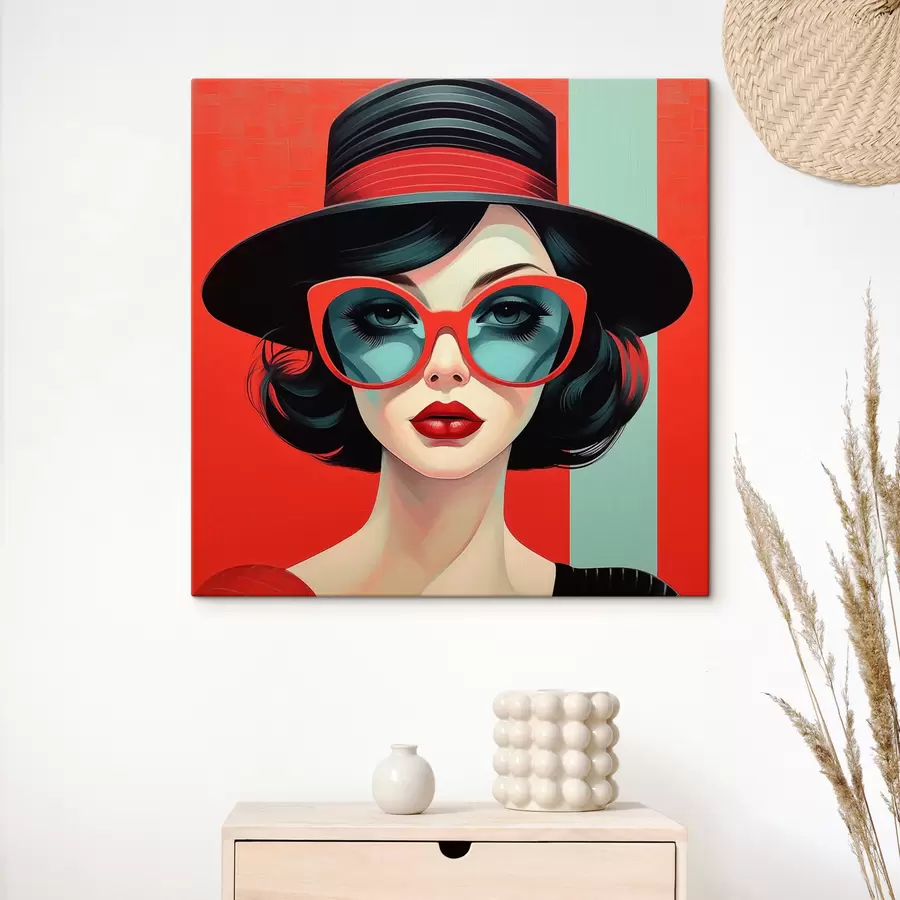 murales Chica pop art s47384