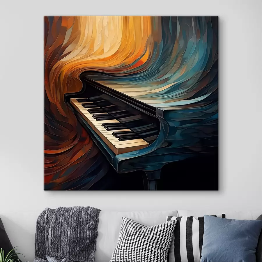 wall murals Piano s47390