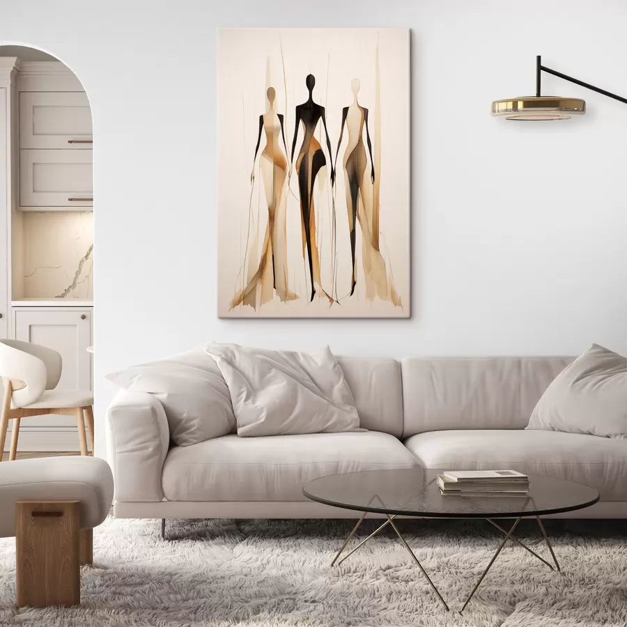 murales Tres siluetas s47401