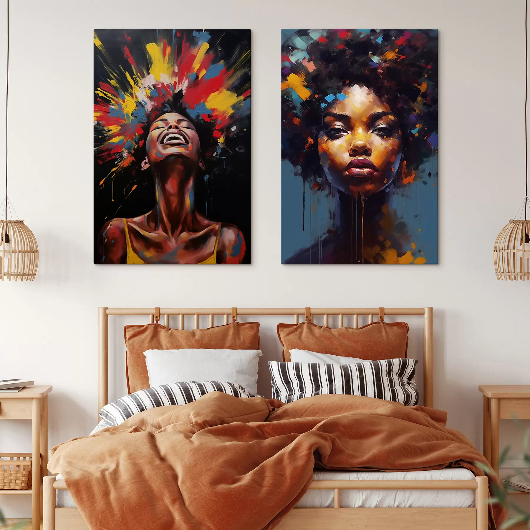 murales Explosiones de pintura m01206