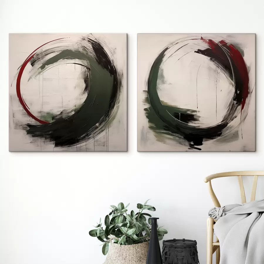 wall murals Abstract circles m01207