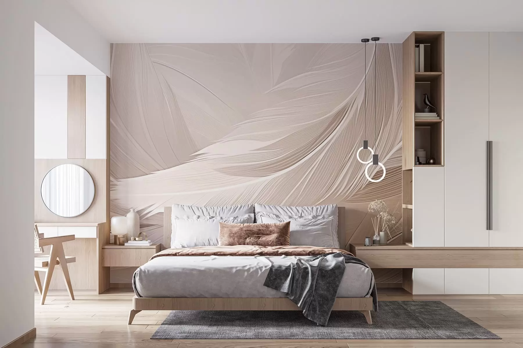 murales Plumas w05104