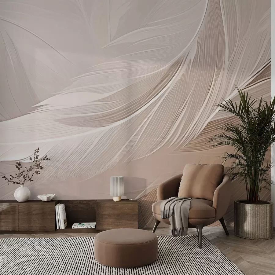 wall murals Feathers w05104