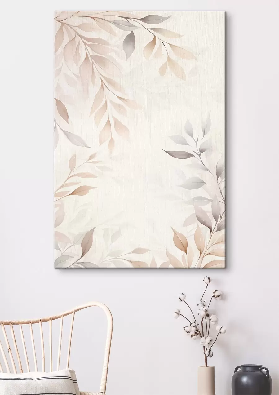 wall murals Delicate light branches s47504