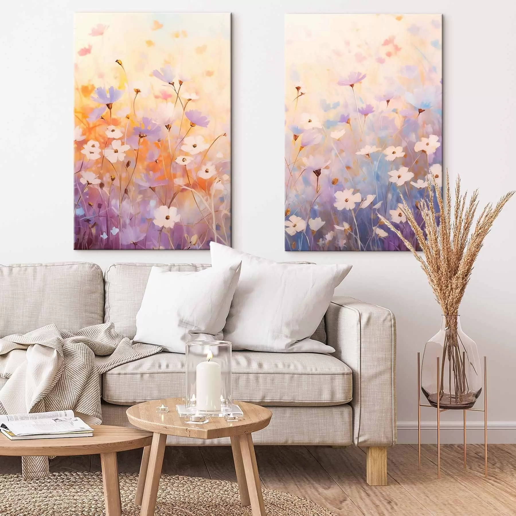murales Pequeñas flores silvestres m01255