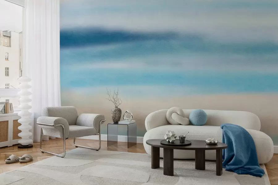 murales pintura texturizada en estilo acuarela w05066