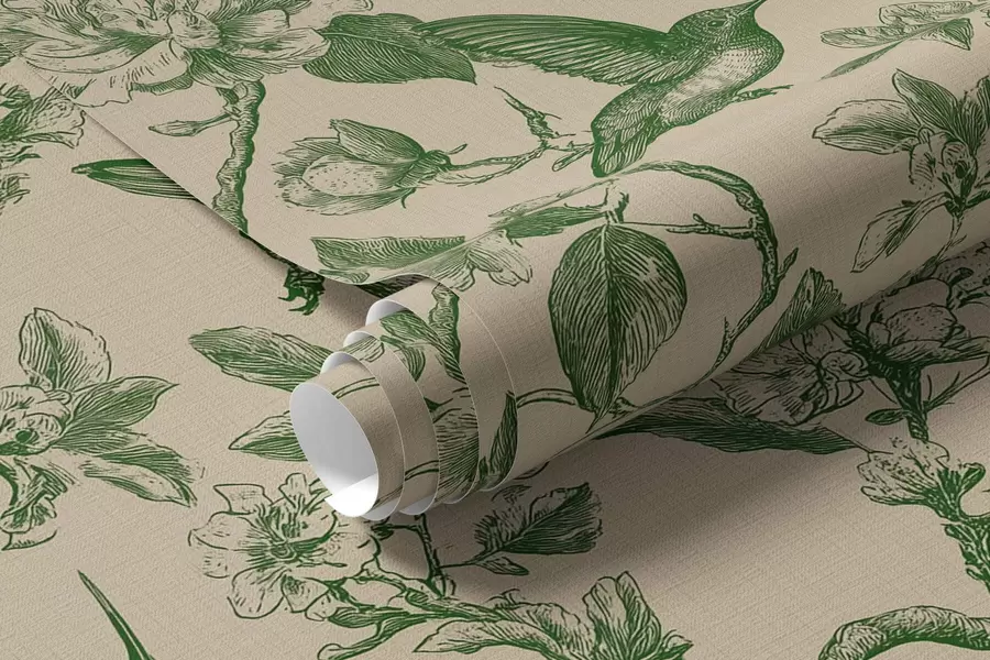 Wall Mural Photo Wallpaper Birds in a Botanical Garden a00965