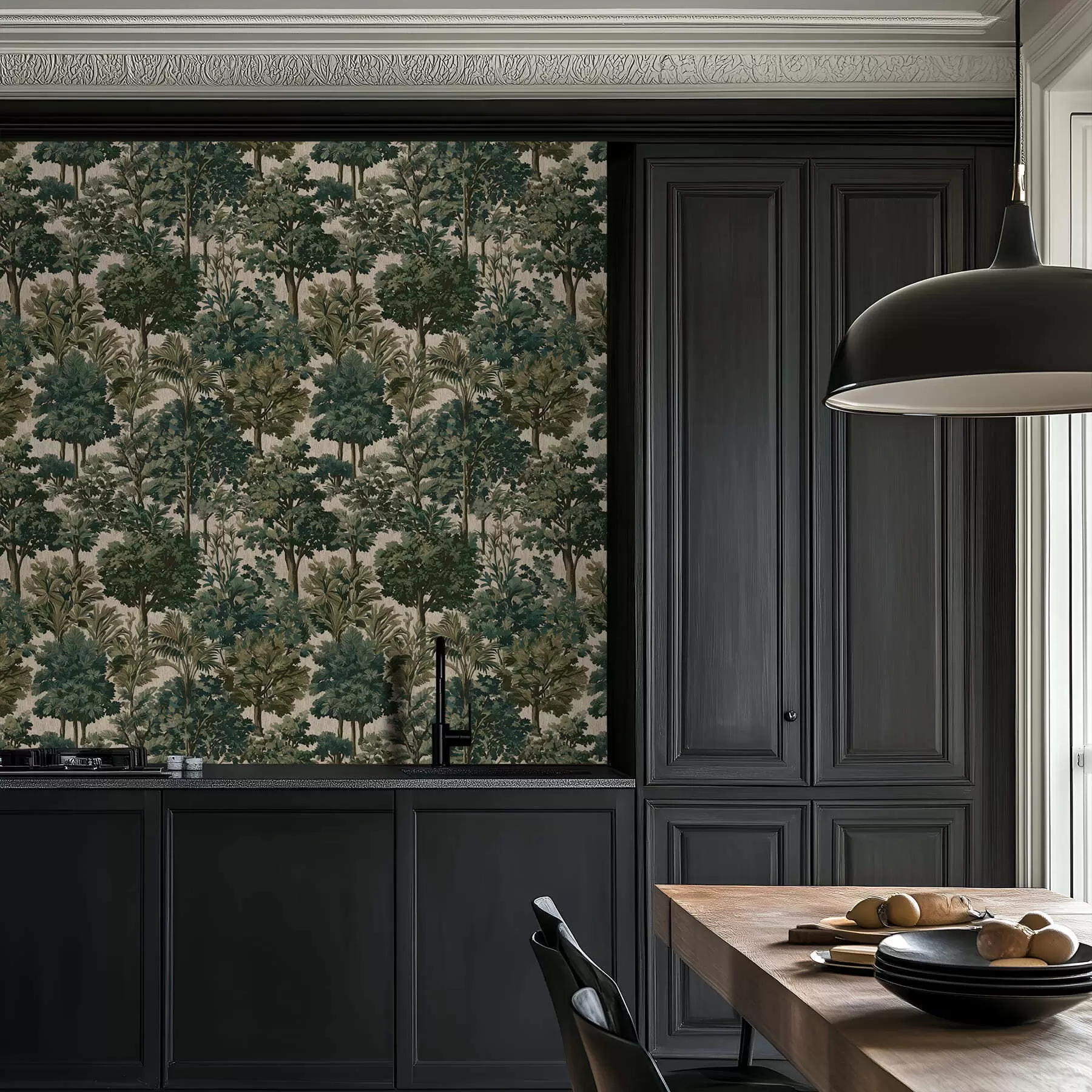 Wall Mural Photo Wallpaper Forest Landscape a00966v1