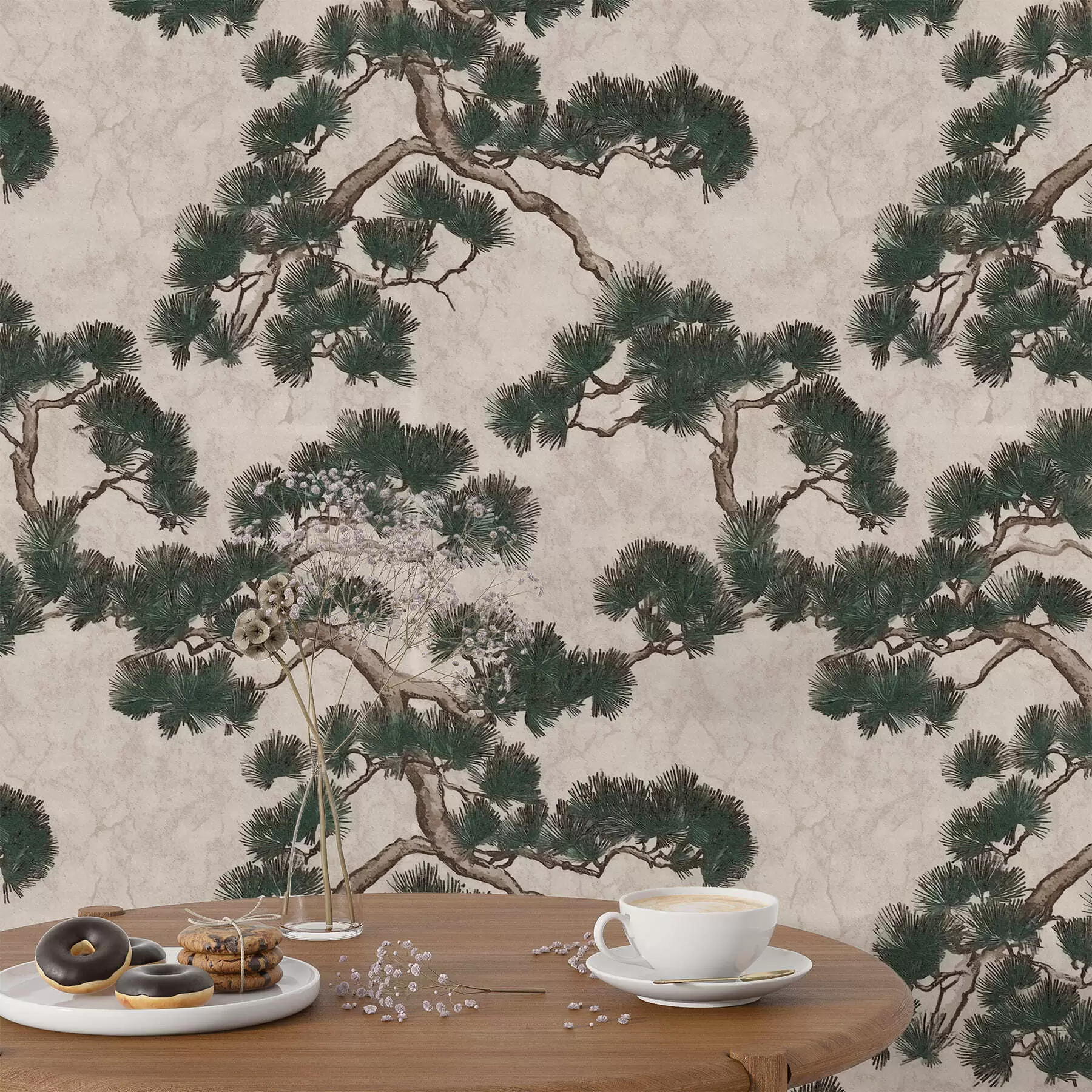 murales Ramas de pino a00972v1