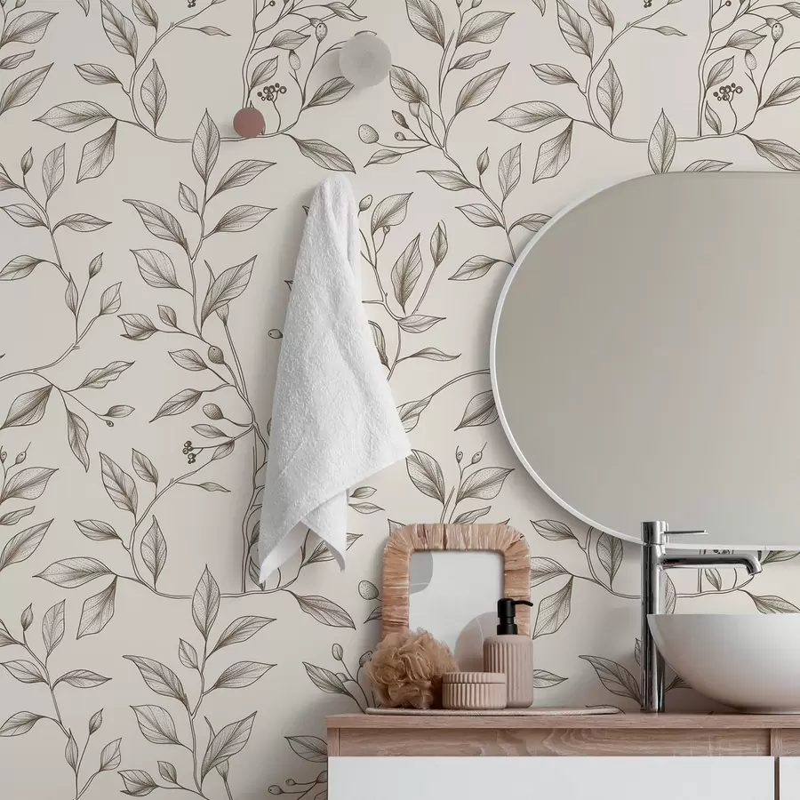 Wall Mural Photo Wallpaper Delicate Branches a01147