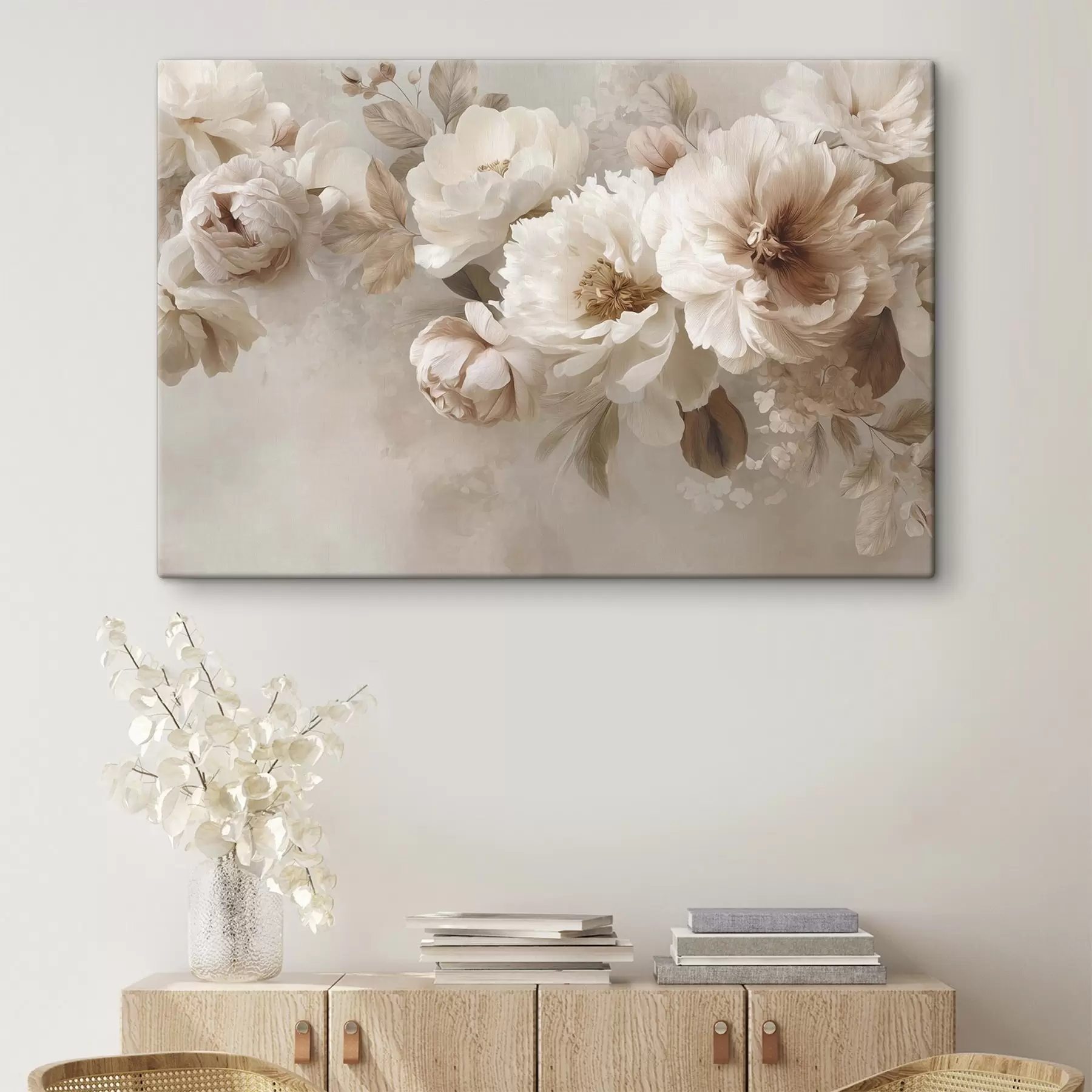 murales Flores grandes y hermosas s47641