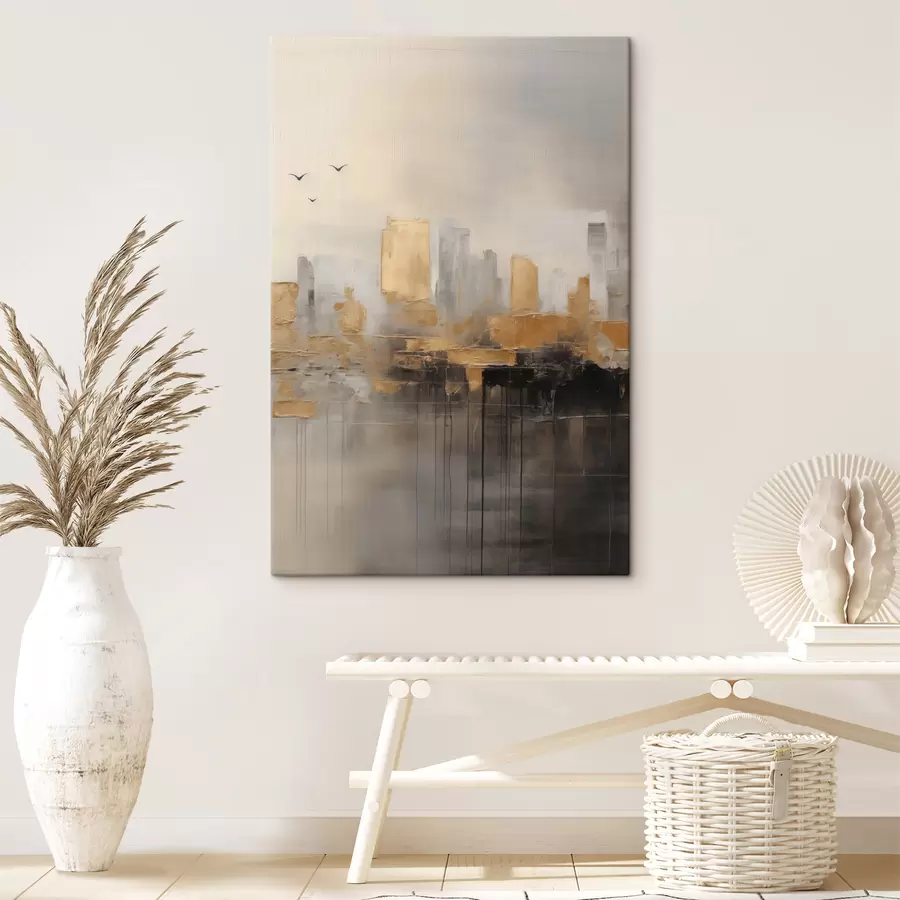 murales Una ciudad en tonos tranquilos s47673