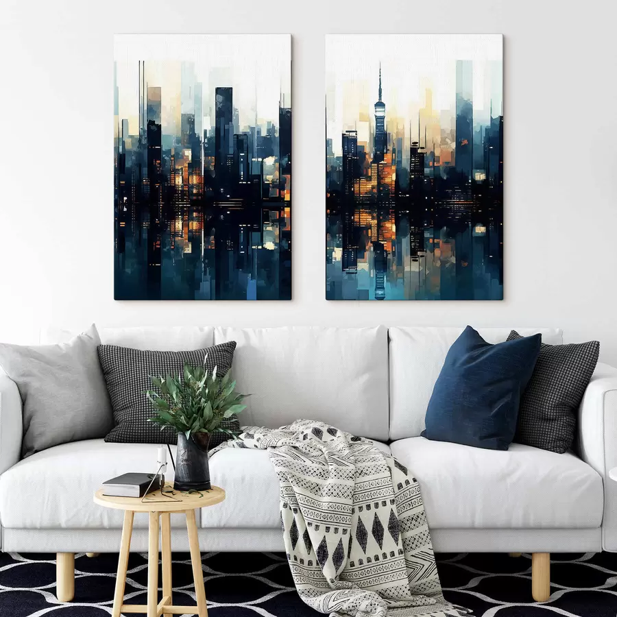 murales Horizonte nocturno m01259