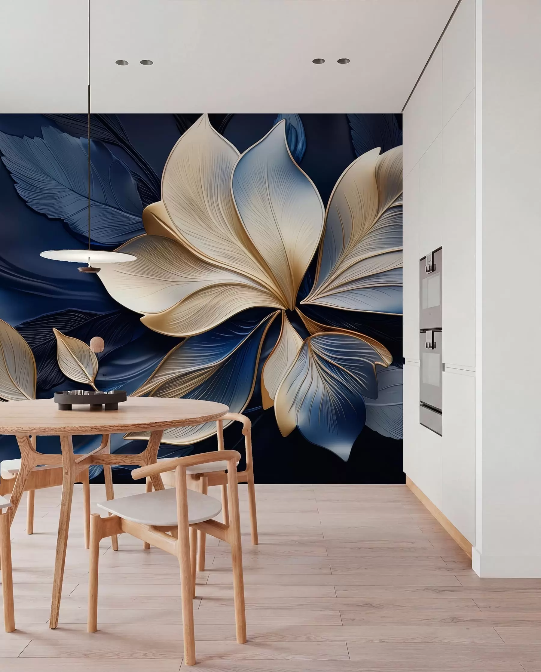Wall Mural Photo Wallpaper Blue harmony w05012
