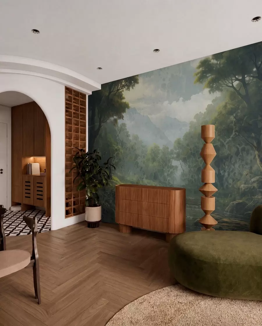 Wall Mural Photo Wallpaper Forest silence w05171