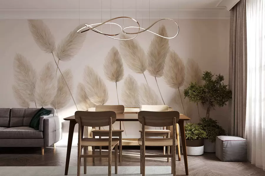 Wall Mural Photo Wallpaper Field spikelets w05175