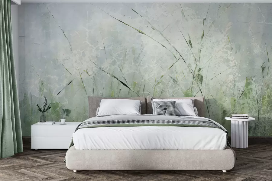 Wall Mural Photo Wallpaper Grass lightness w05176