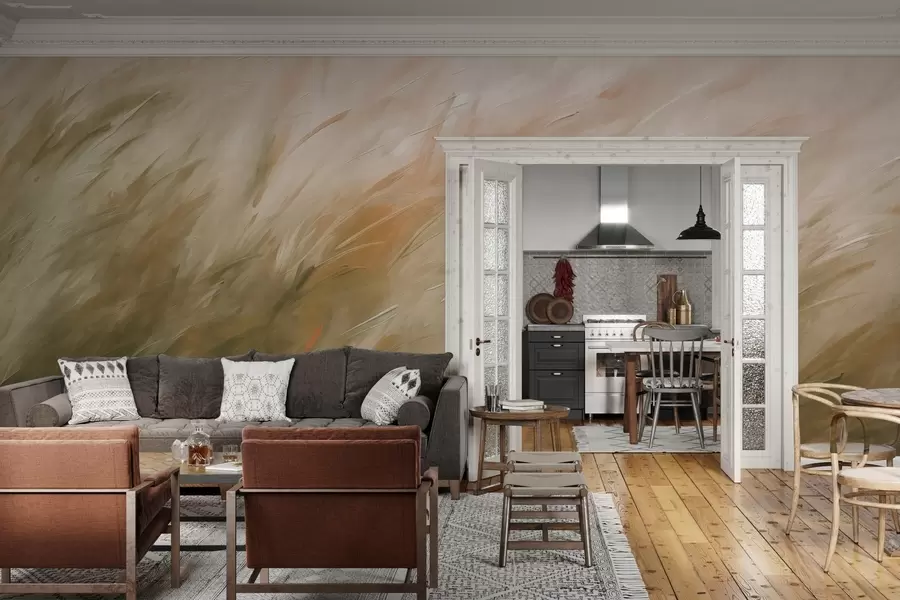 Wall Mural Photo Wallpaper Breath of grass w05183v1