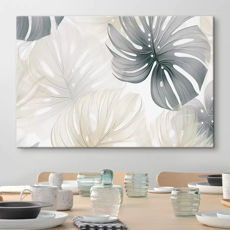 murales Hojas tropicales s47698