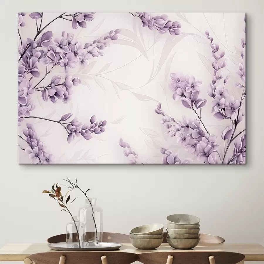 wall murals Lavender Branches s47706