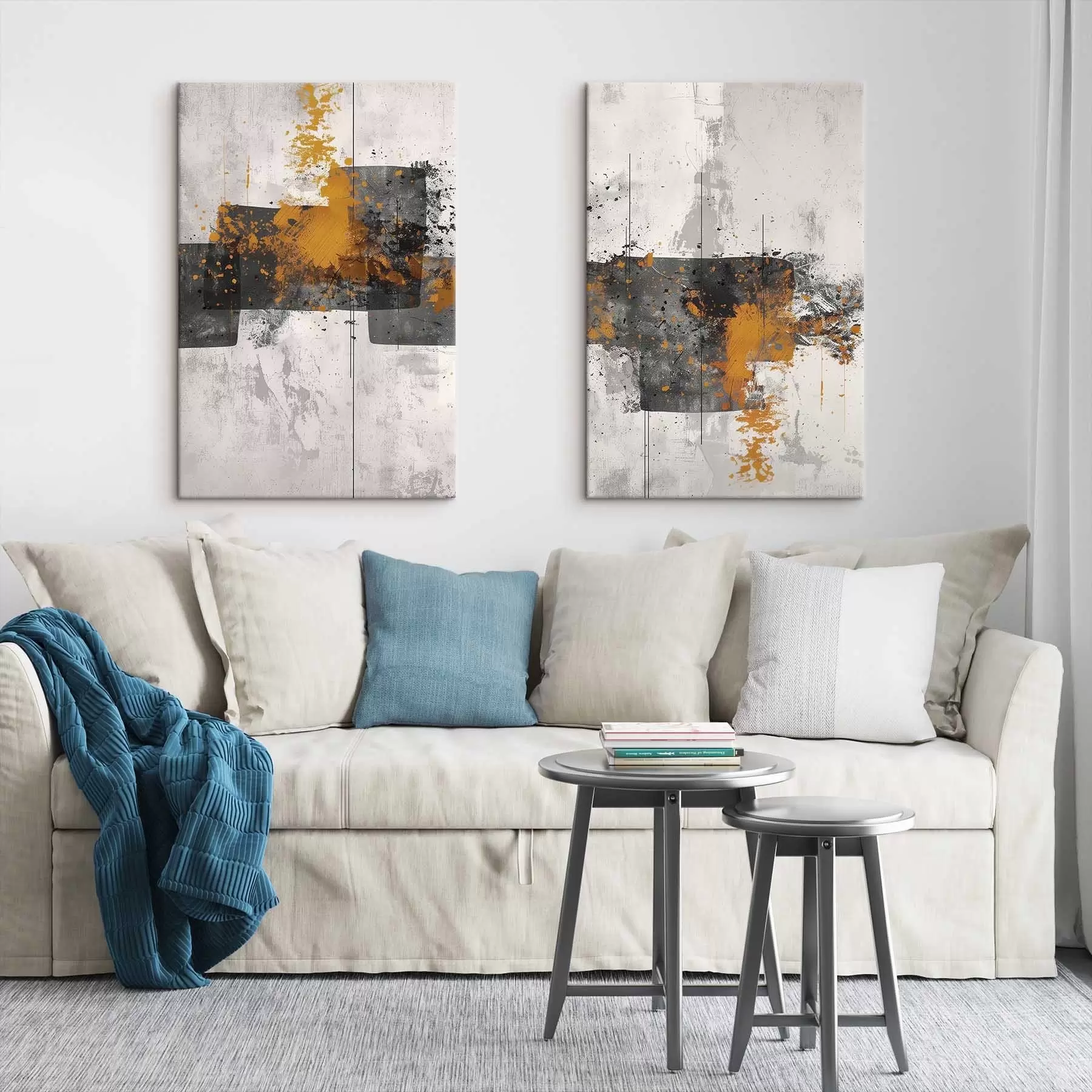 wall murals Abstract patterns on a concrete wall m01286