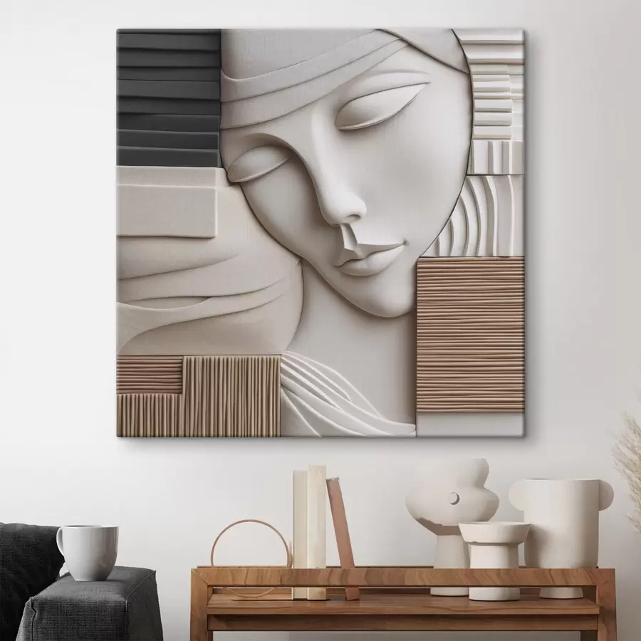 murales Retrato abstracto s47709