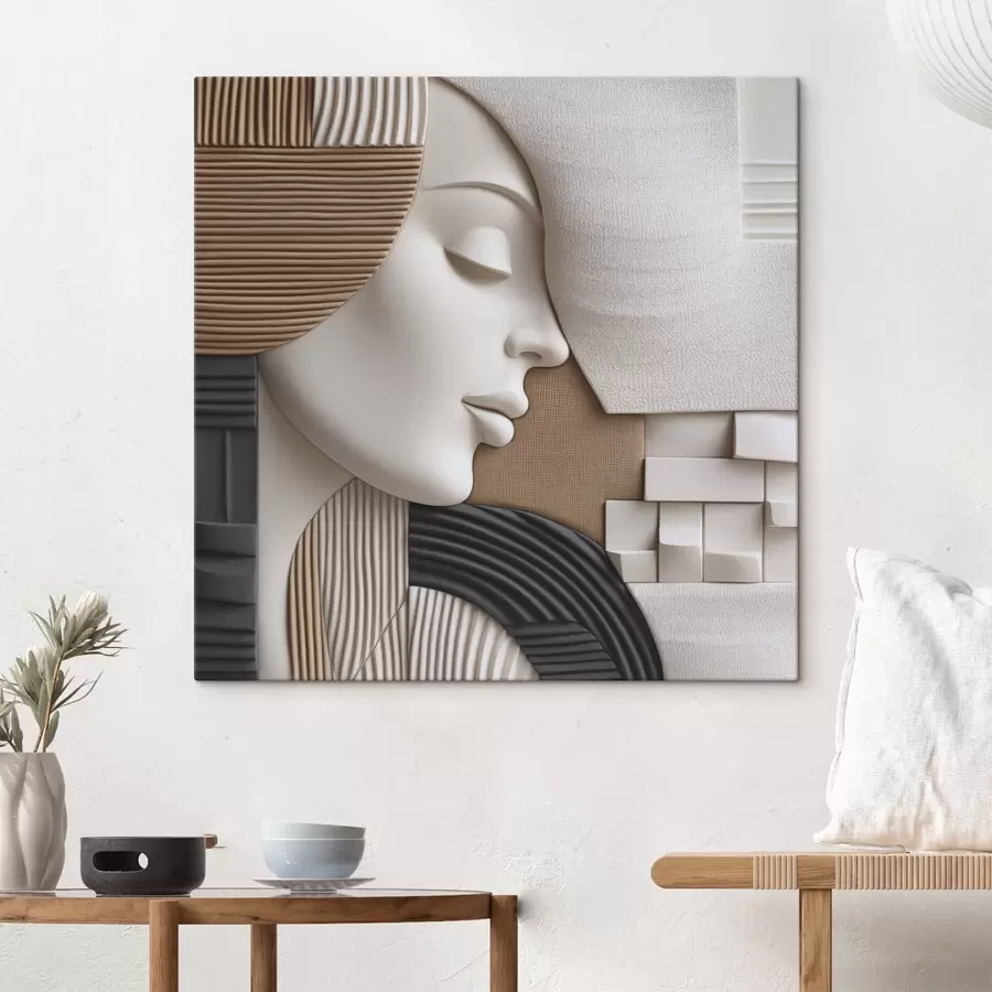 wall murals Abstract portrait s47710