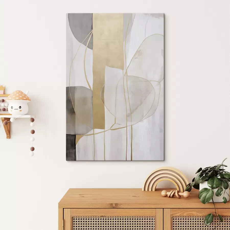 wall murals Abstraction imitation of painting s47719