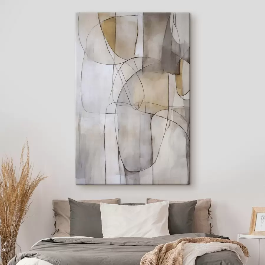 murales Abstracción imitación de la pintura s47720