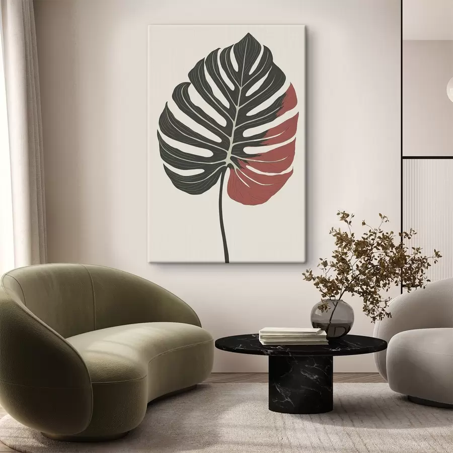 murales hoja tropical s47727