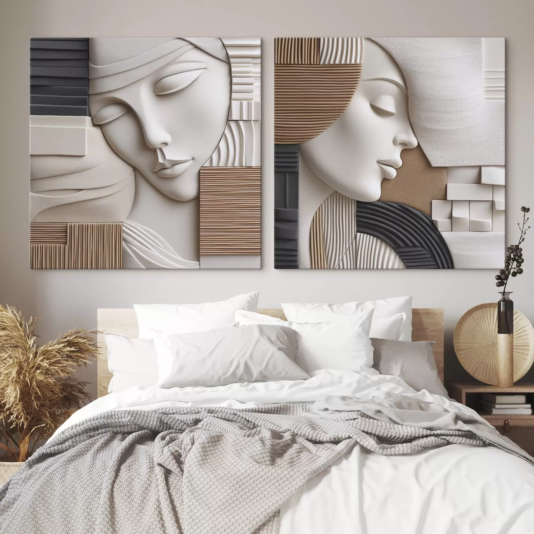 murales Retrato abstracto m01289