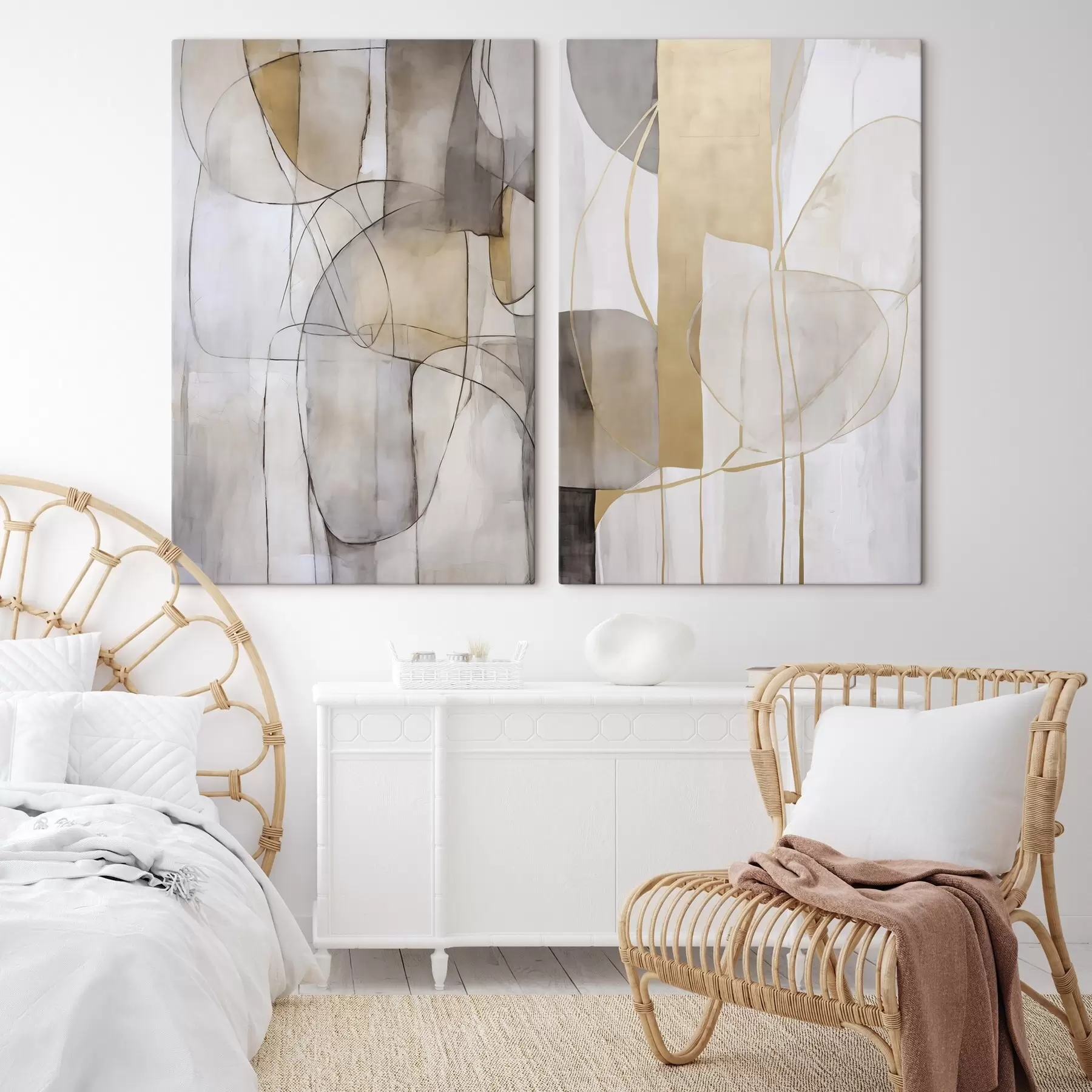 wall murals Abstraction imitation of painting m01294